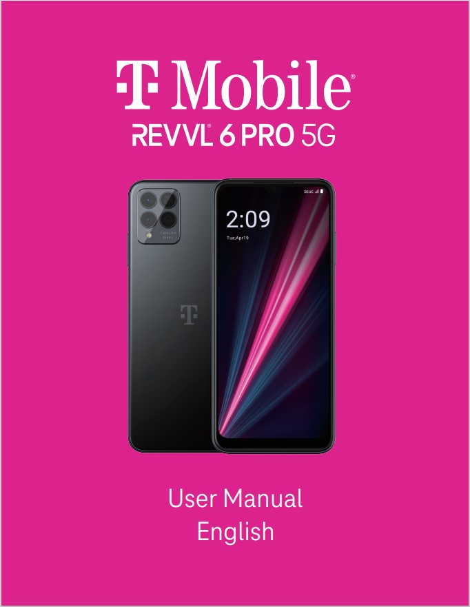 REVVL 6 Pro 5G manual / user guide